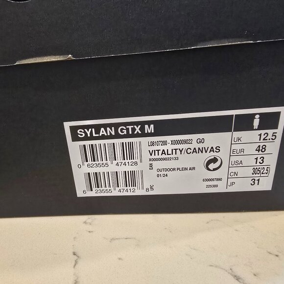 New Arcteryx Arc’teryx Sylan GTX Gore Tex Men Shoes Sneakers US 13 X000009022131 - Picture 10 of 13